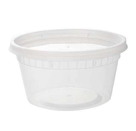 Fineline Settings ReForm™ HD Deli Containers w/Lid - 32 oz., Clear