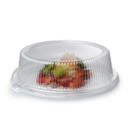 9" Plate Dome PETE Lid