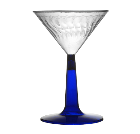 Fineline Flairware 2205 5.5 oz. Clear Plastic Wine Cup