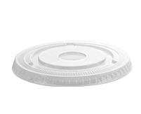 Fineline 15816L-FL Super Bowl Plus Clear Flat PET Plastic Lid for 80 and  160 oz. Square Bowls - 50/Case